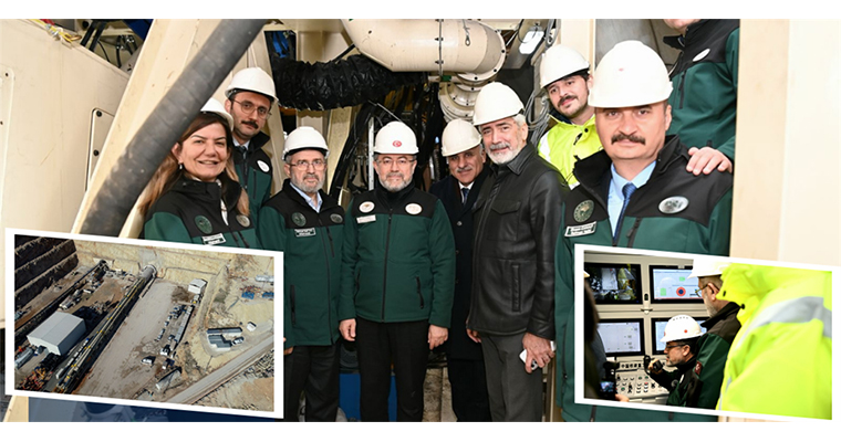 <h1>BAKAN YUMAKLI: DİYARBAKIR'DA BABAKAYA SULAMA TÜNELİ'NDE İKİNCİ TÜP KAZI ÇALIŞMALARI BAŞLADI</h1>